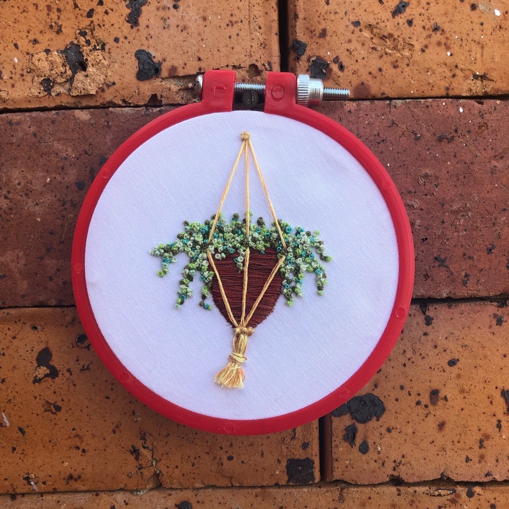 Handmade Embroidery Wall Art